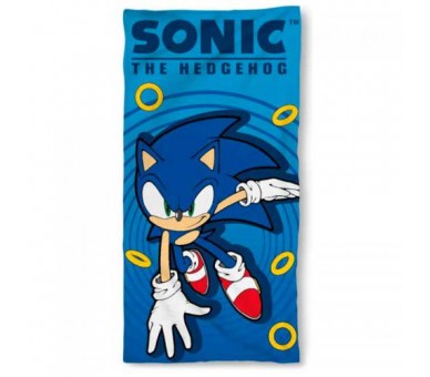 Sonic The Hedgehog Telo Mare Microfibra Sonic (A) 140x70cm