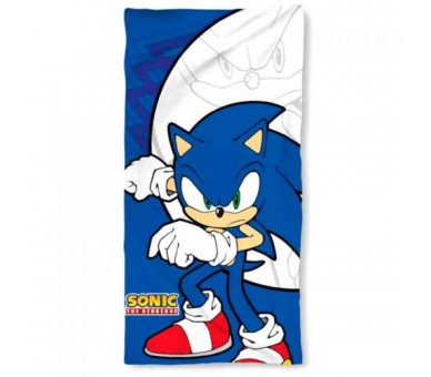 Sonic The Hedgehog Telo Mare Microfibra Sonic (B) 140x70cm