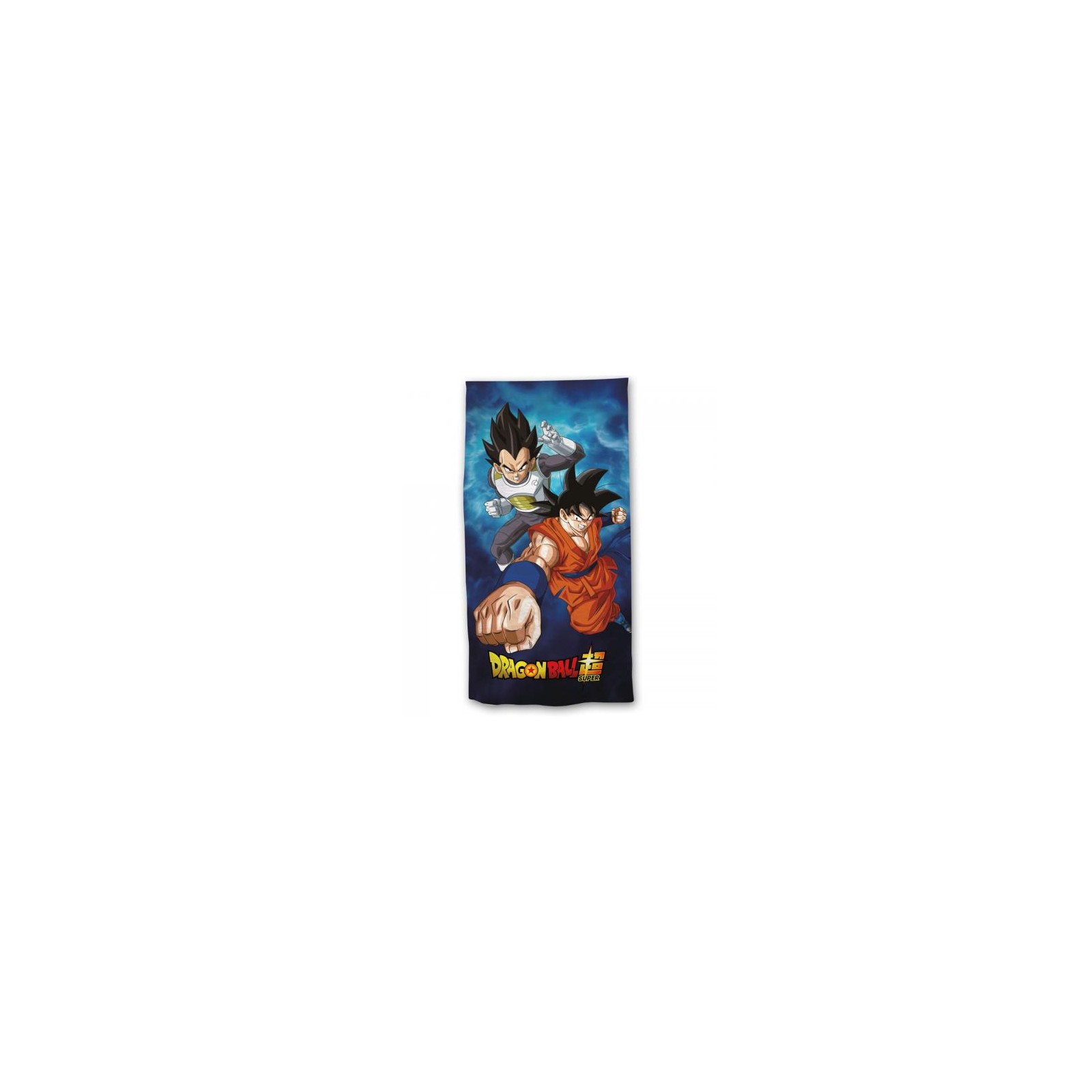 Dragon Ball Telo Mare Cotone Goku Vegeta 140x70cm