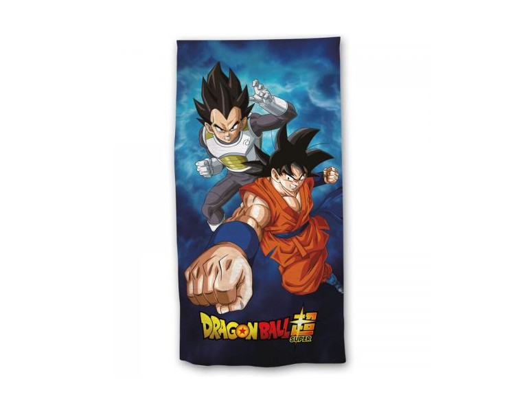 Dragon Ball Telo Mare Cotone Goku Vegeta 140x70cm