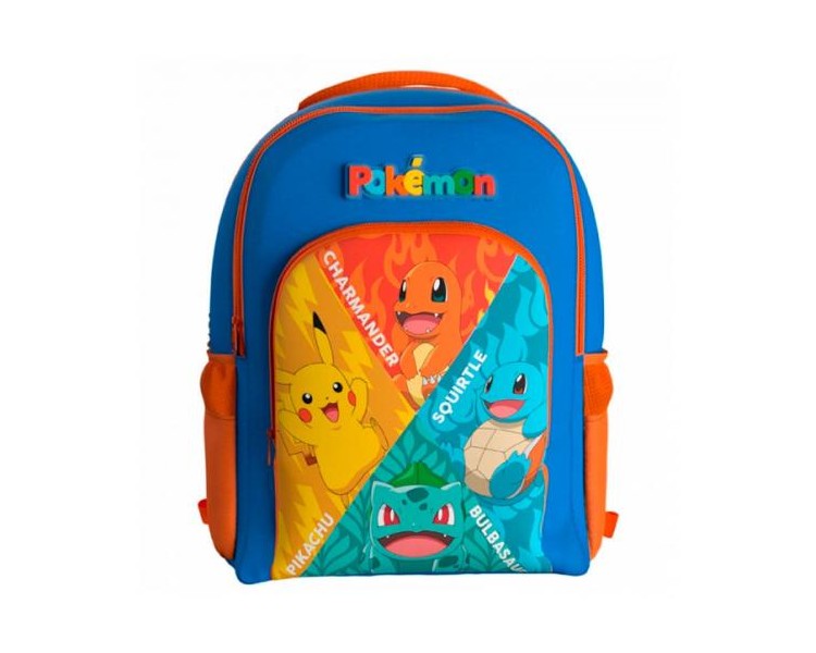 Pokemon Zaino Backpack Starters Adaptable 43cm