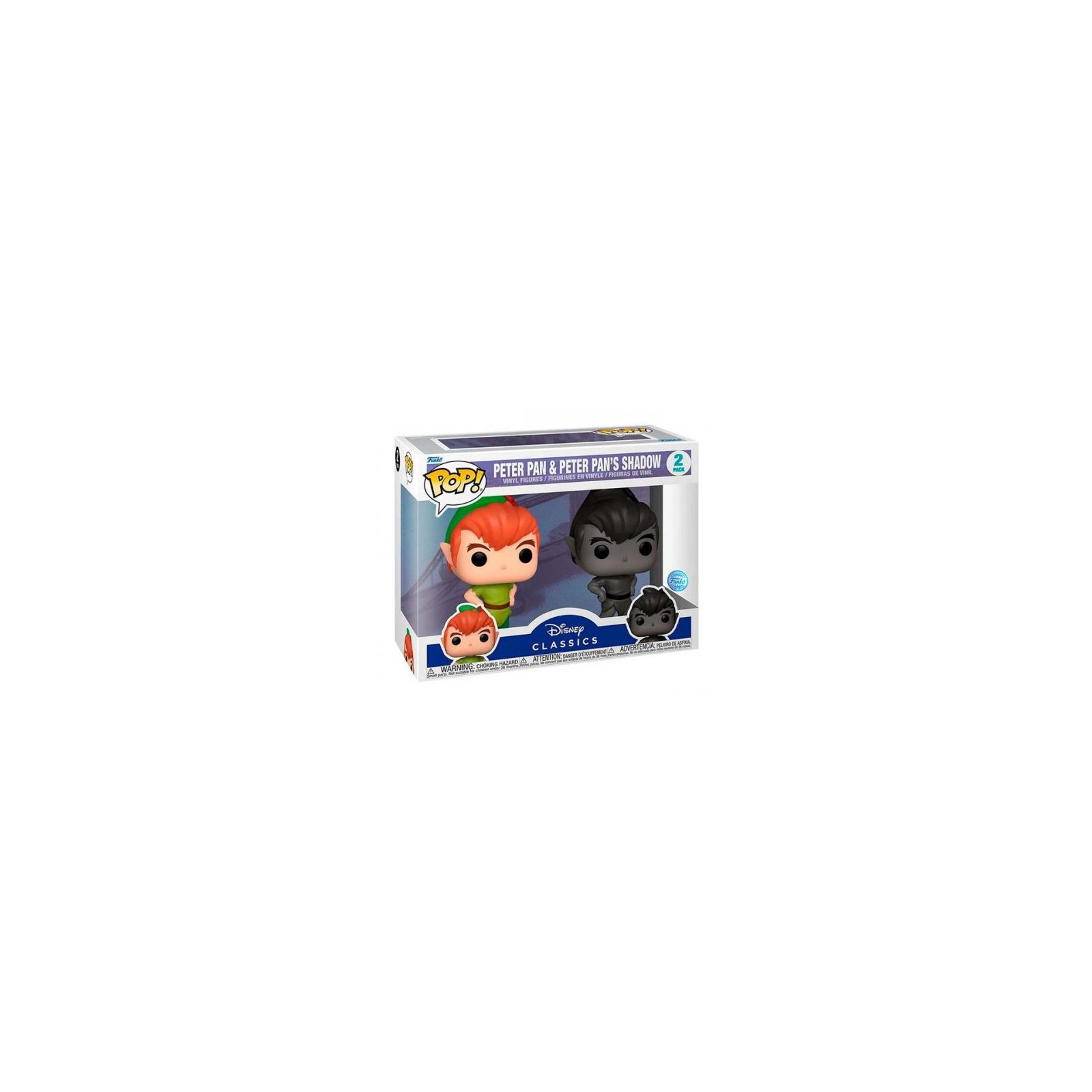 Funko POP! Disney Peter Pan / Peter Pan Shadow (2PK) EXM