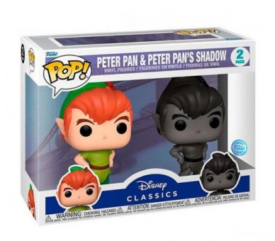 Funko POP! Disney Peter Pan / Peter Pan Shadow (2PK) EXM