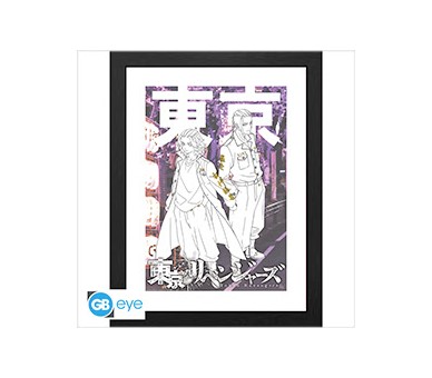 Framed Poster Tokyo Revengers : Mikey & Draken (30x40)