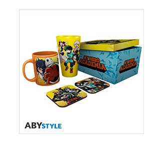 My Hero Academia Set Bicchiere/Tazza/Sottobicchiere Heroes