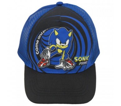 Cappellino Sonic the Hedgehog : Sonic Blu/Nero