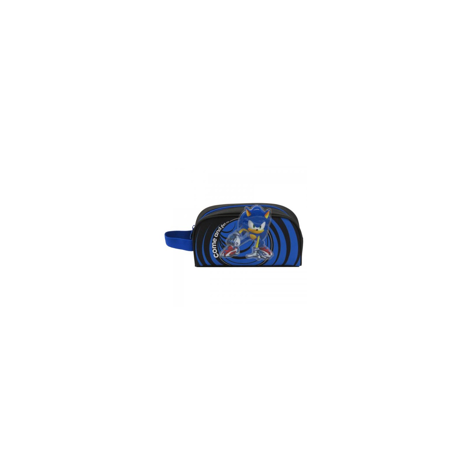 Toilet Bag Sonic the Hedgehog: Logo Black/Blue 23cm