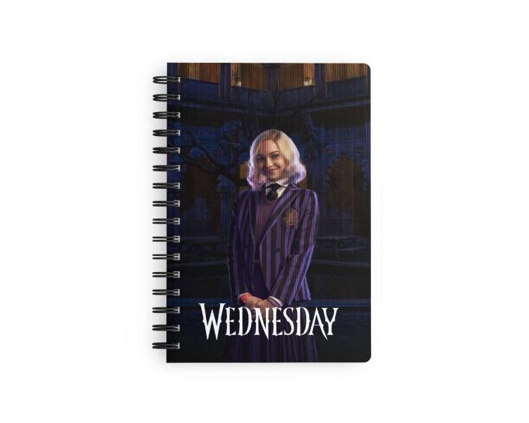 Wednesday Enid 3d Effect Notebook