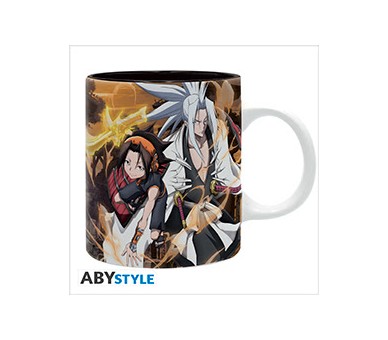 Shaman King Tazza 320ml Subli: Yoh VS Tao Ren