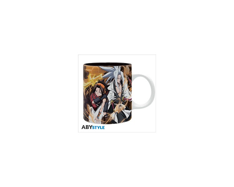 Shaman King Tazza 320ml Subli: Yoh VS Tao Ren