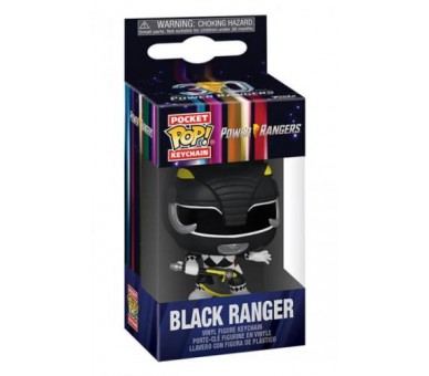 Key Funko POP! Power Rangers 30th: Black Ranger