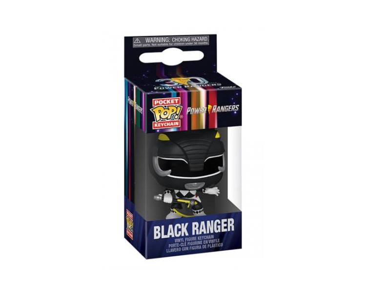 Key Funko POP! Power Rangers 30th: Black Ranger