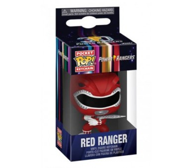 Key Funko POP! Power Rangers 30th: Red Ranger