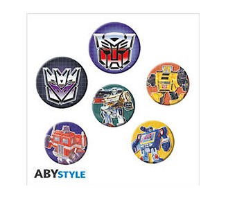 Transformers Pin Spilla Badge: First Generation 3cm