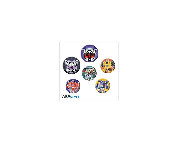 Transformers Pin Spilla Badge: First Generation 3cm