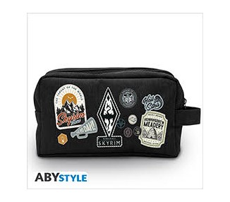 Skyrim Toilet Bag: Badges 26cm