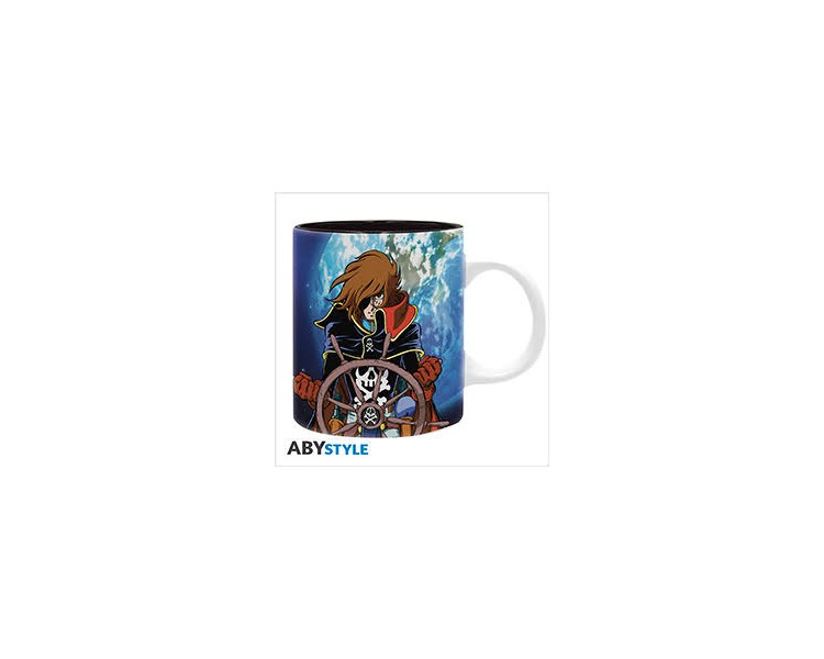 Albator Tazza 320ml Subli: Captain Harlock / Ship