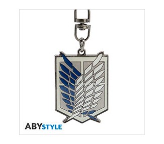 Attack on Titan Keychain: Scouts 6cm