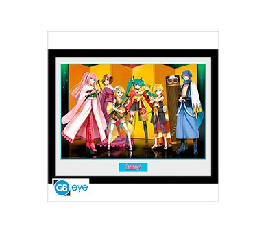 Hatsune Miku Framed Poster: Kuroshishi Unit (30x40)