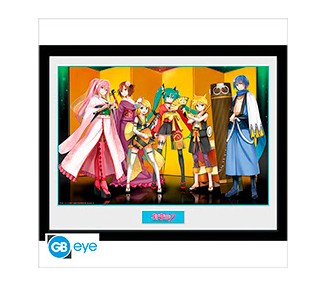 Hatsune Miku Framed Poster: Kuroshishi Unit (30x40)