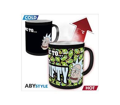 Rick and Morty Tazza Heat Change 320ml: Get Schwifty