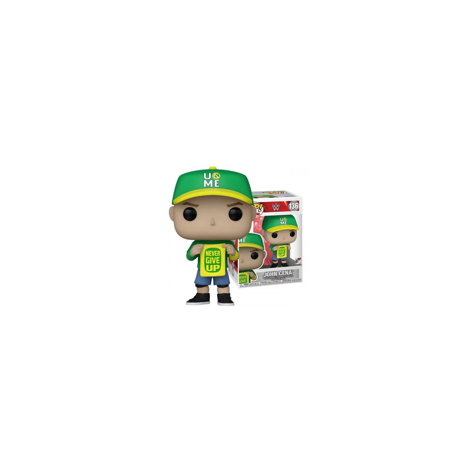 Funko POP! WWE S20: John Cena (Never Give Up) (136)