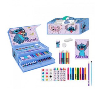 Valigetta di Cancelleria Colorabile Disney Stitch