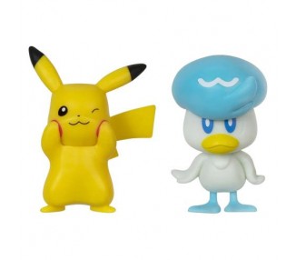 AF Pokemon Holiday Edition: Pikachu / Quaxly 2PK 5cm