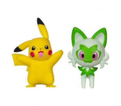 AF Pokemon Holiday Edition: Pikachu / Sprigatito 2PK 5cm