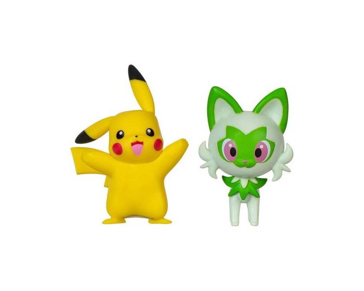 AF Pokemon Holiday Edition: Pikachu / Sprigatito 2PK 5cm