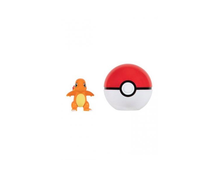 Pokemon Clip'n'Go Poke Ball Charmander Poke Ball