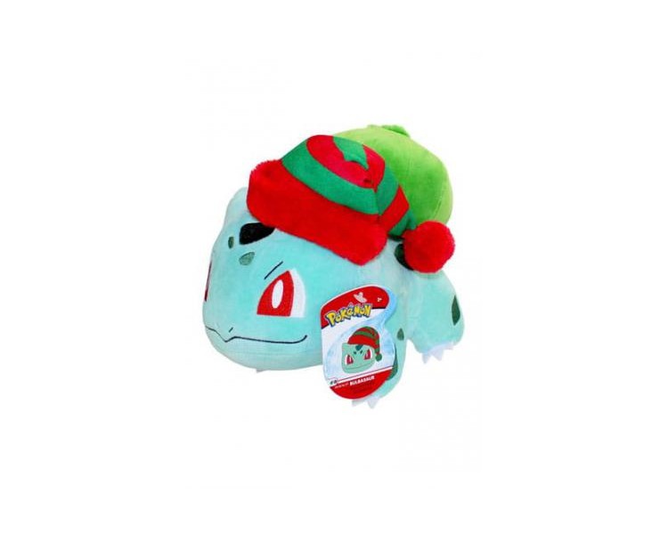 Pokemon Plush Bulbasaur with Christmas Hat 20cm