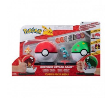 Pokemon Attack Poke Ball Wynaut with Friend Ball