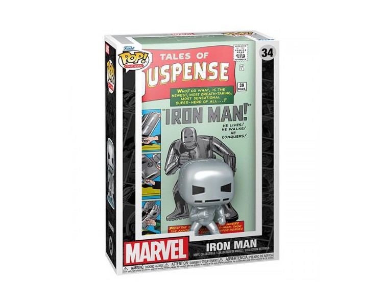 Funko POP! Comic Cover Marvel: Iron Man (34)