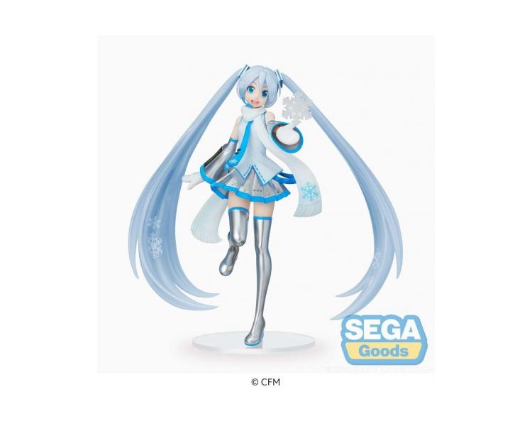 ST Hatsune Miku Snow Sky Town Luminasta 22cm