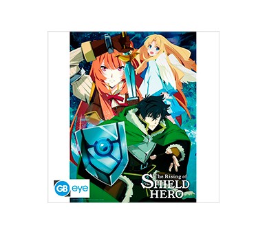 The Shield Hero Poster Chibi Naofumis Party 52x38cm