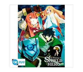 The Shield Hero Poster Chibi Naofumis Party 52x38cm