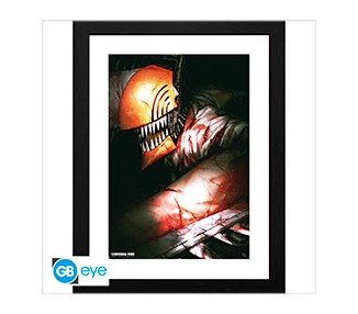 Chainsaw Man Framed Print: Chainsaw Man (30x40)