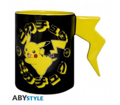 Pokemon Tazza 3D 460ml: Pikachu Lightening Bolt