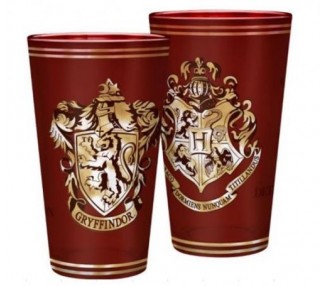 Harry Potter Large Glass 400ml: Gryffindor