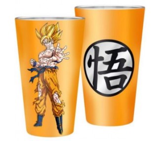 Dragon Ball Large Glass 400ml: Goku Super Saiyan