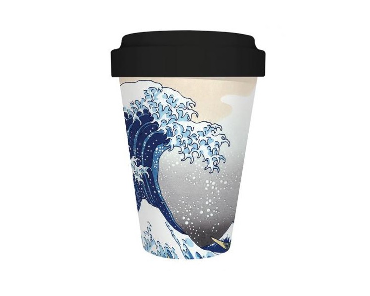 Hokusai Travel Mug 500ml: Great Wave