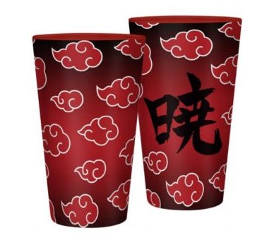 Naruto Shippuden Large Glass 400ml: Akatsuki