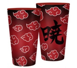 Naruto Shippuden Large Glass 400ml: Akatsuki