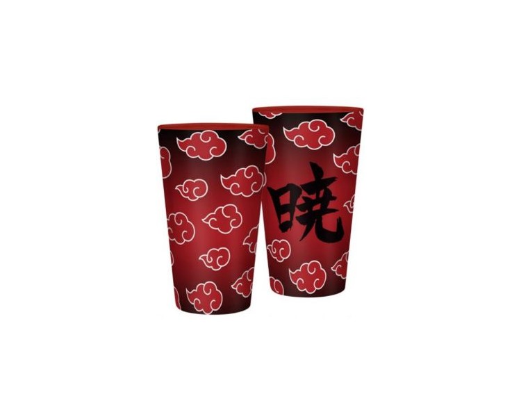 Naruto Shippuden Large Glass 400ml: Akatsuki