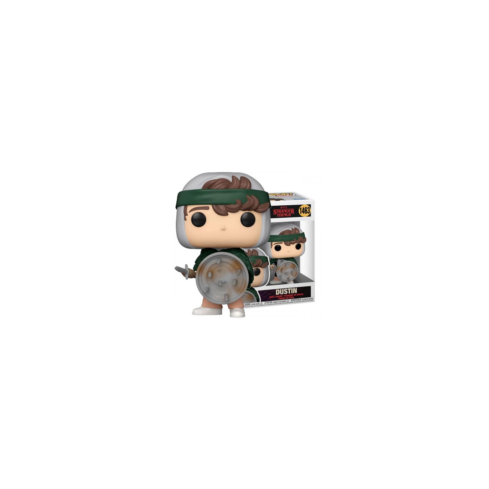 Funko POP! Stranger Things: Hunter Dustin w/Shield (1463)