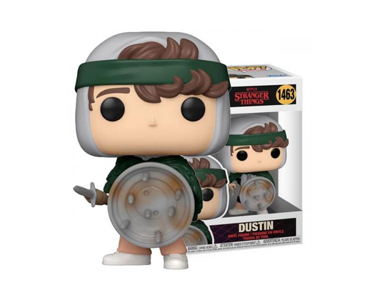 Funko POP! Stranger Things: Hunter Dustin w/Shield (1463)