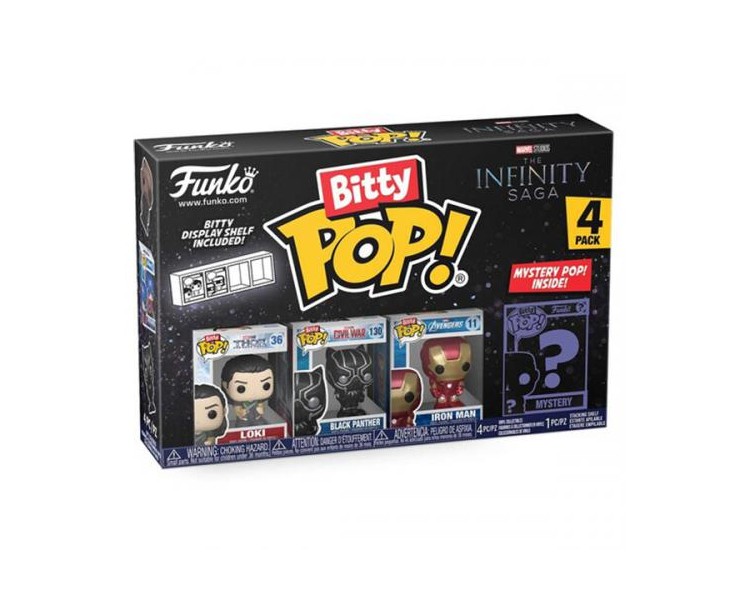 Funko Bitty POP! 4 Pack The Infinity Saga: Loki