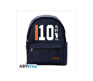 Haikyu Zaino Backpack: Hinata's jersey Blue 42cm