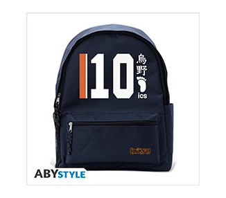 Haikyu Zaino Backpack: Hinata's jersey Blue 42cm